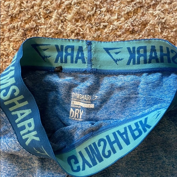 Gymshark Flex Blue Marl leggings medium - Picture 3 of 10